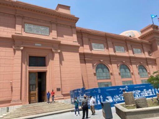 Library of Old Egyptian Museum in Tahrir